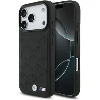 BMW Etui M Shape Logo MagSafe do iPhone 17 Pro czarny
