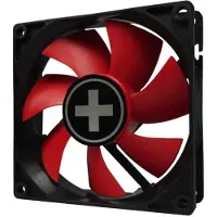 Xilence XPF92.R.PWM, Ventilator, 9,2 cm, 1800 RPM, 22 dB, 32,1 cfm, Schwarz, Rot