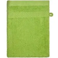 Dyckhoff Waschlappen Planet Set, grün, 16 x 21 cm, Waschhandschuh, aus 100% Baumwolle, 450 g/m2, 6 Stück