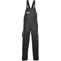 Portwest TX12 Texo Kontrast Latzhose Black Gr. 4XL