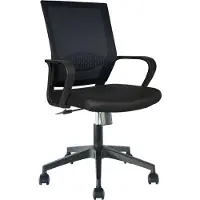 CasaDolce Casa Dolce Bürostuhl MONIS, schwarz, 58x60x93-103 cm, drehbar und höhenverstellbar, Stoff & Netz