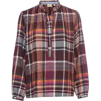 Camel active Bluse in Rot/ Pink/ Schwarz - L