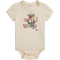 Ralph Lauren Body k/ä - Lakeside Beige m. Print - - 74 - Body K/Ä