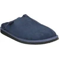 Shepherd Hausschuhe Hugo, Textil, Blau, Herren