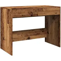 vidaXL Schreibtisch Altholz-Optik 101x50x76,5 cm Holzwerkstoff