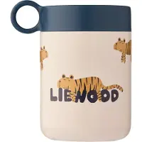Liewood - Kid's Kiani Printed Food Jar - Essensaufbewahrung Gr 350 ml beige