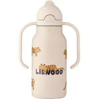 Liewood - Kimmie Water Bottle 250 ml, Tiger / Sandy, One size (5715493553654)