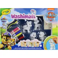 Crayola Helfer Auf Vier Pfoten Washimals Haustier-set Mit 4 Maltieren 33x24x5 Cm