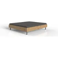 Freiraum Bettgestell "Easy Beds" in Artisan-Eiche. Abmessungen (BxHxT) 189x38x210 cm