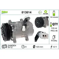 Valeo Kompressor, Klimaanlage RE-GEN - AT 813814