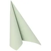 Papstar 250 Servietten `ROYAL Collection` 1/4-Falz 40 cm x 40 cm jadegrün