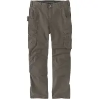 Carhartt Relaxed Fit Straight Steel Rugged Flex Ripstop Double-Front Cargo Hose