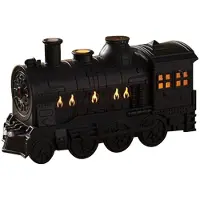 Jojomino Zug-Luftbefeuchter, Zug-Aromatherapie-Diffusor mit Kühlem Nebel, Luftbefeuchter, Öl-Retro-Diffusoren mit Fernbedienung, UK-Stecker