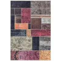 KADIMA DESIGN Teppich Waschbar Patchwork Elegant Strapazierfähig Schlafzimmer Flur Multi 160x230 cm OEKO-TEX Schadstoffgeprüft – PIZOL von