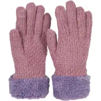 StyleBREAKER Strickhandschuhe "Strickhandschuhe mit Perlmuster und Fleece" 1 Stk.
