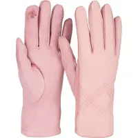 StyleBREAKER Fleecehandschuhe "Touchscreen Handschuhe Zick-Zack bestickt" 1 Stk.