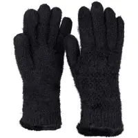 StyleBREAKER Strickhandschuhe "Strickhandschuhe mit Reiskornmuster und Fleece" 2 Stk.