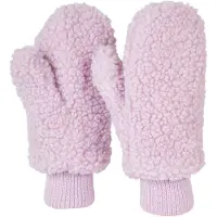 StyleBREAKER Fleecehandschuhe "Strick Fäustlinge Teddyfell" 1 Stk.