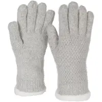 StyleBREAKER Strickhandschuhe "Strickhandschuhe mit Reiskornmuster und Fleece" 2 Stk.