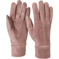 StyleBREAKER Fleecehandschuhe "Einfarbige Touchscreen Fleece Handschuhe" 1 Stk.
