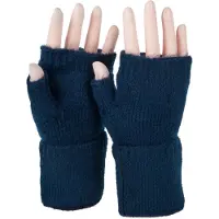 StyleBREAKER Strickhandschuhe "Fingerlose Strickhandschuhe Einfarbig" 1 Stk.