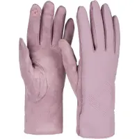 StyleBREAKER Fleecehandschuhe "Touchscreen Handschuhe Zick-Zack bestickt" 1 Stk.