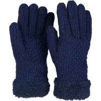 StyleBREAKER Strickhandschuhe "Strickhandschuhe mit Perlmuster und Fleece" 1 Stk.