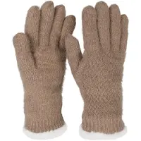 StyleBREAKER Strickhandschuhe "Strickhandschuhe mit Reiskornmuster und Fleece" 2 Stk.