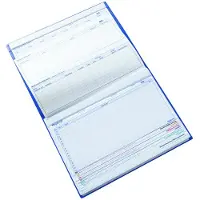 BOI Patienten-Dokumentationsmappe Professional Line, DIN A4, Klarsichttaschen, 10-farbiges Reitersystem, 4 Heftmechaniken, blau, 10 Stück