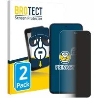 BROTECT Sichtschutzfolie für Xiaomi Poco X8 Pro Max Anti-Spy Privacy Folie Blaulicht-Schutz