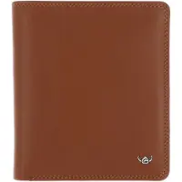 Golden Head Leder Geldbörse Polo RFID Protect Kombischeintasche 1230 Cognac braun