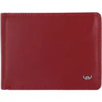 Golden Head Leder Geldbörse Polo RFID Protect Scheintasche mit Geheimfach 1159 Rot dunkelrot
