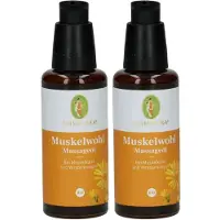 Primavera Muskelwohl Massageöl Bio 2x 2x50 ml Öl