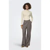 ONLY Onlkattie Ls Rib Highneck Pull Oc Knt