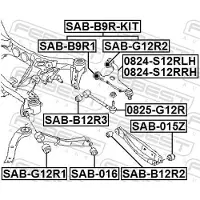 FEBEST Lenker, Radaufhängung 0824-S12RLH