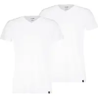 Puma Herren T-Shirts, 2er Pack - V-Neck Tee 2P, V-Ausschnitt, Regular Fit, Baumwolle, einfarbig