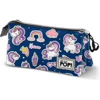 KARACTERMANIA Oh My Pop! Triple Federmäppchen Magical Multicolour