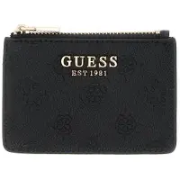 GUESS DIANA SLG LARGE ZIP Damen Portemonnaie Schwarz : Größe - UNICA Größe: UNICA