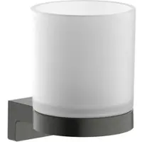 Hansgrohe AddStoris S Zahnputzbecher 41769340 Wandmontage, brushed black chrome