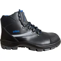 Atlas Sicherheitsstiefel Anatomic Bau 500 S3 nach EN ISO 20345:2011 S3 SRC, Weite 10 schwarz Größe 38