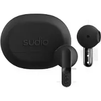 Sudio -Kopfhörer N3 Schwarz In-Ear True Wireless