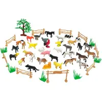 Jamara Tierspielset Farm Animals 2,5" 50tlg.