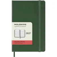 Moleskine Tageskalender P/A6 Myrtengrün 2027