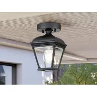 Elstead Lighting Außendeckenleuchte BAYVIEW Schwarz