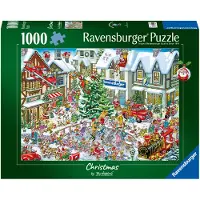 Top 1 Toys Weihnachtspuzzle 1000 Teile - Wimmelbild Weihnachten von Ray Nicholson