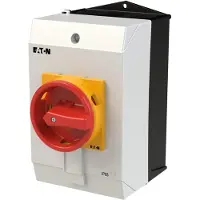 Eaton T3-4-15682/I2/SVB, Kippschalter, 6P, Rot, Weiß, Gelb, IP65, 100 mm, 135 mm
