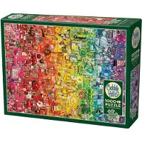 Carletto Deutschland Farbiger Regenbogen 1000 Teile