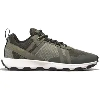 Timberland Low Lace Up Sneaker Dark Green Größe: 42 | Schnürschuhe Outlet | Herren | Grün