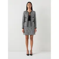 Lk bennett Charlie Jacket Black/cream Größe: 12 | Blazer Outlet | Damen | Schwarz