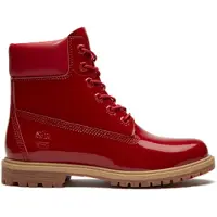 Timberland 6 Inch Lace Up Waterproof Boot Medium Red Größe: 38 | Stiefel Outlet | Damen | Rot